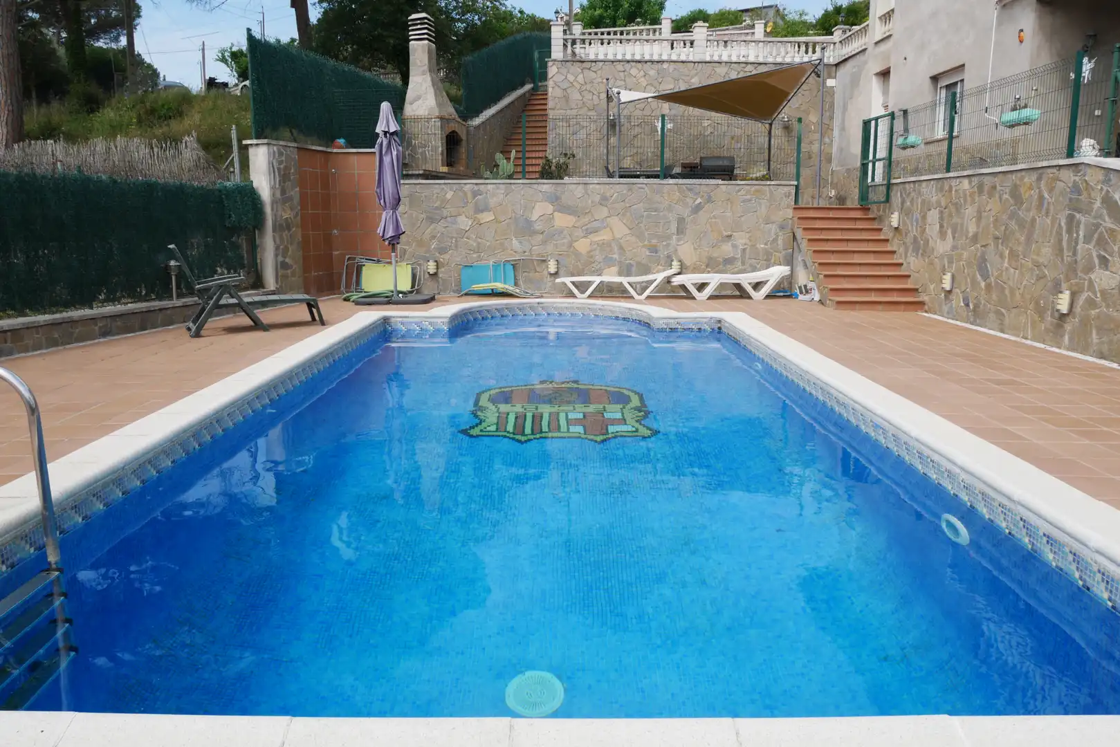 Piscina de Casa o xalet en venda en Maçanet de la Selva amb Calefacció, Jardí privat i Piscina