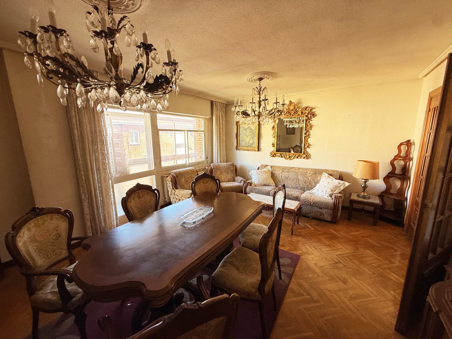 Dining room of Flat for sale in Palencia Capital  with Heating and Terrace