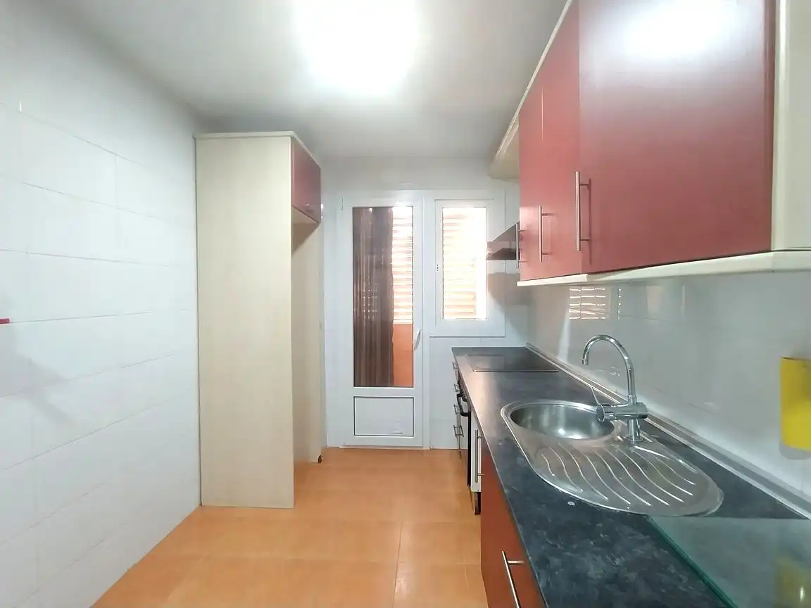 Küche von Wohnung zum Verkauf in Mérida mit Klimaanlage, Abstellraum und Balkon