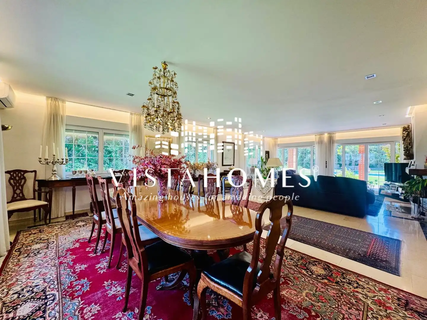 Dining room of Houses for sale in Ciudalcampo  with Air Conditioner, Heating and Private garden