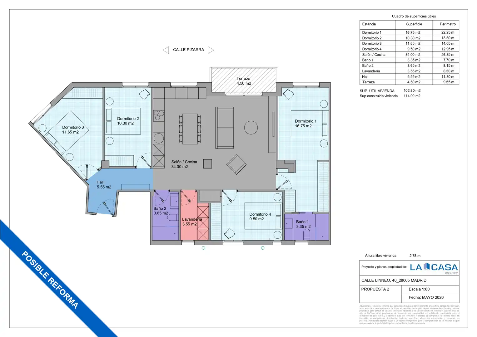 Flat with lift for sale in Calle LINNEO, imagen 43