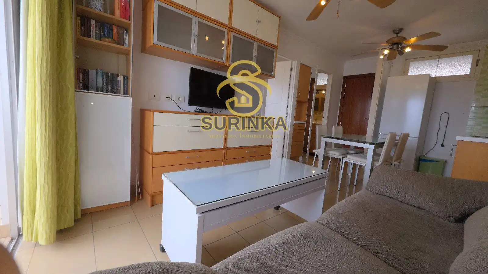 Living room of Flat for rent in San Bartolomé de Tirajana  with Terrace, Swimming Pool and Furnished
