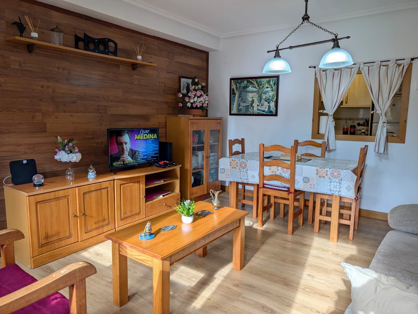 Living room of Apartment for sale in Ezcaray  with Heating, Storage room and Furnished
