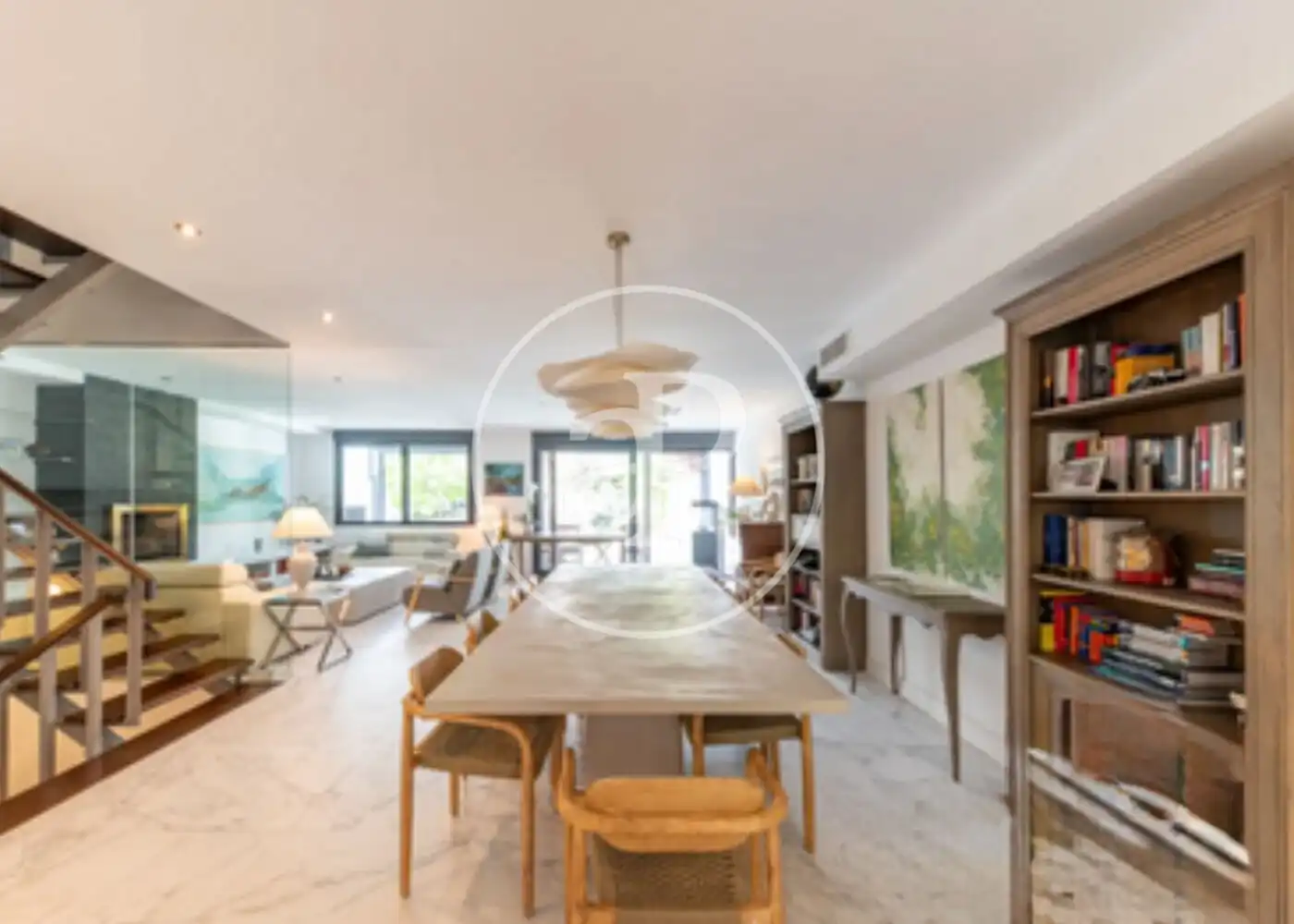 Comedor de Casa o chalet en venta en La Moraleja con Aire acondicionado, Calefacción y Jardín privado