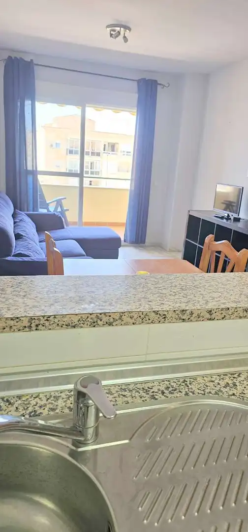Küche von Wohnungen zum Verkauf in Algarrobo mit Terrasse, Schwimmbad und Möbliert