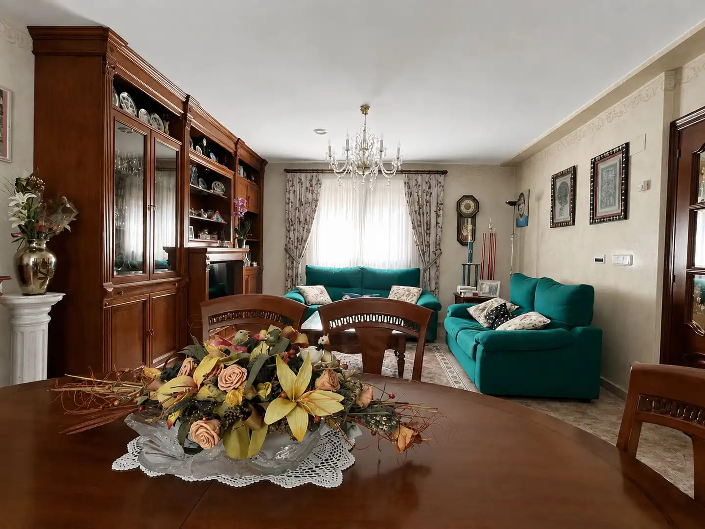 Sala de estar de Casa o chalet en venta en Burgos con Calefacción