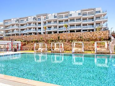 Apartament amb piscina en venda a Mijas pueblo