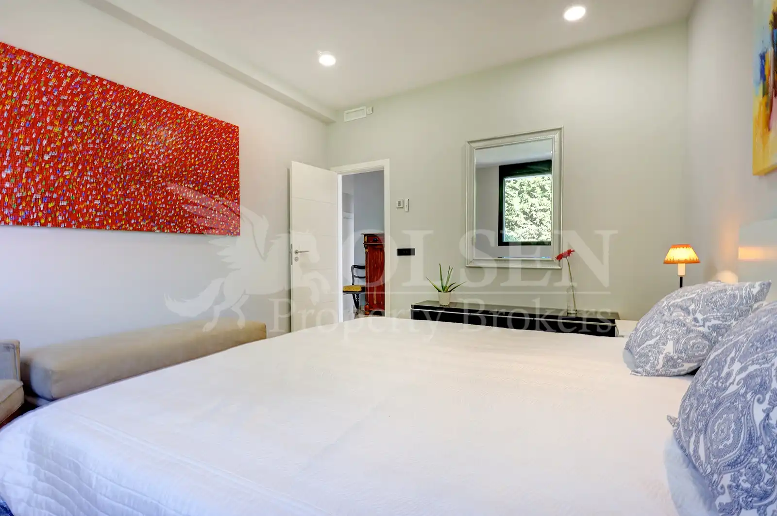 Habitación de Casa o chalet en venta en Estepona con Aire acondicionado, Calefacción y Jardín privado