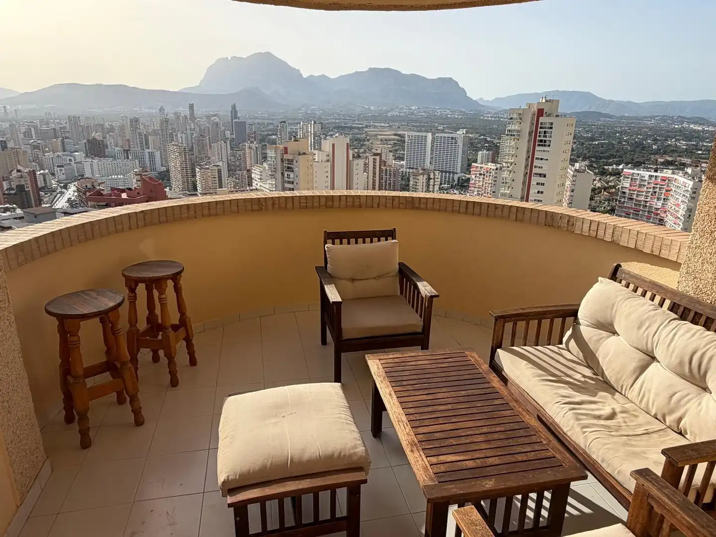 Terraza de Ático en venta en Benidorm con Aire acondicionado, Jardín privado y Terraza