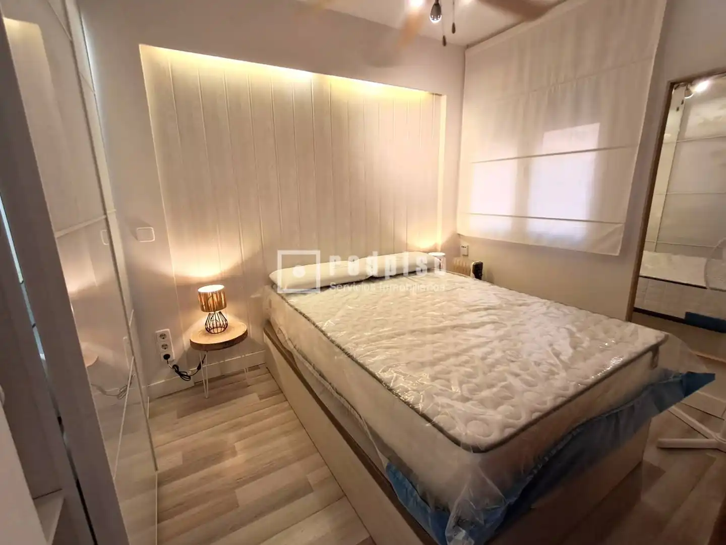Habitación de Piso de alquiler en Madrid con Aire acondicionado, Calefacción y Amueblado