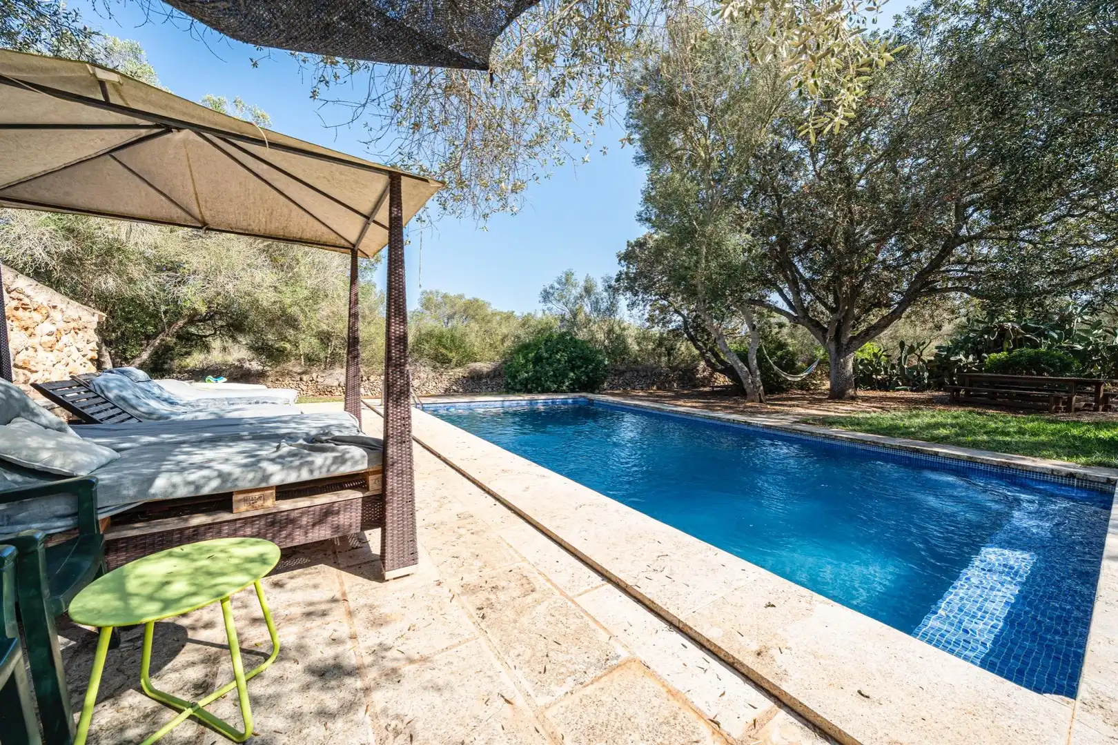 Piscina de Casa adosada en venta en Campos con Aire acondicionado, Calefacción y Jardín privado