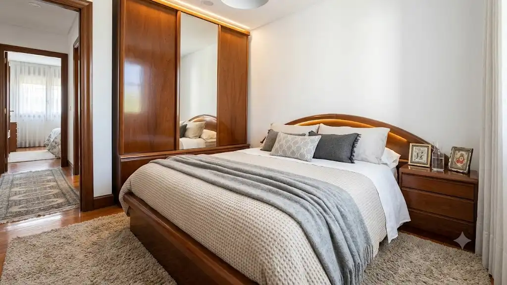 Bedroom of Flat for sale in Bilbao   with Furnished