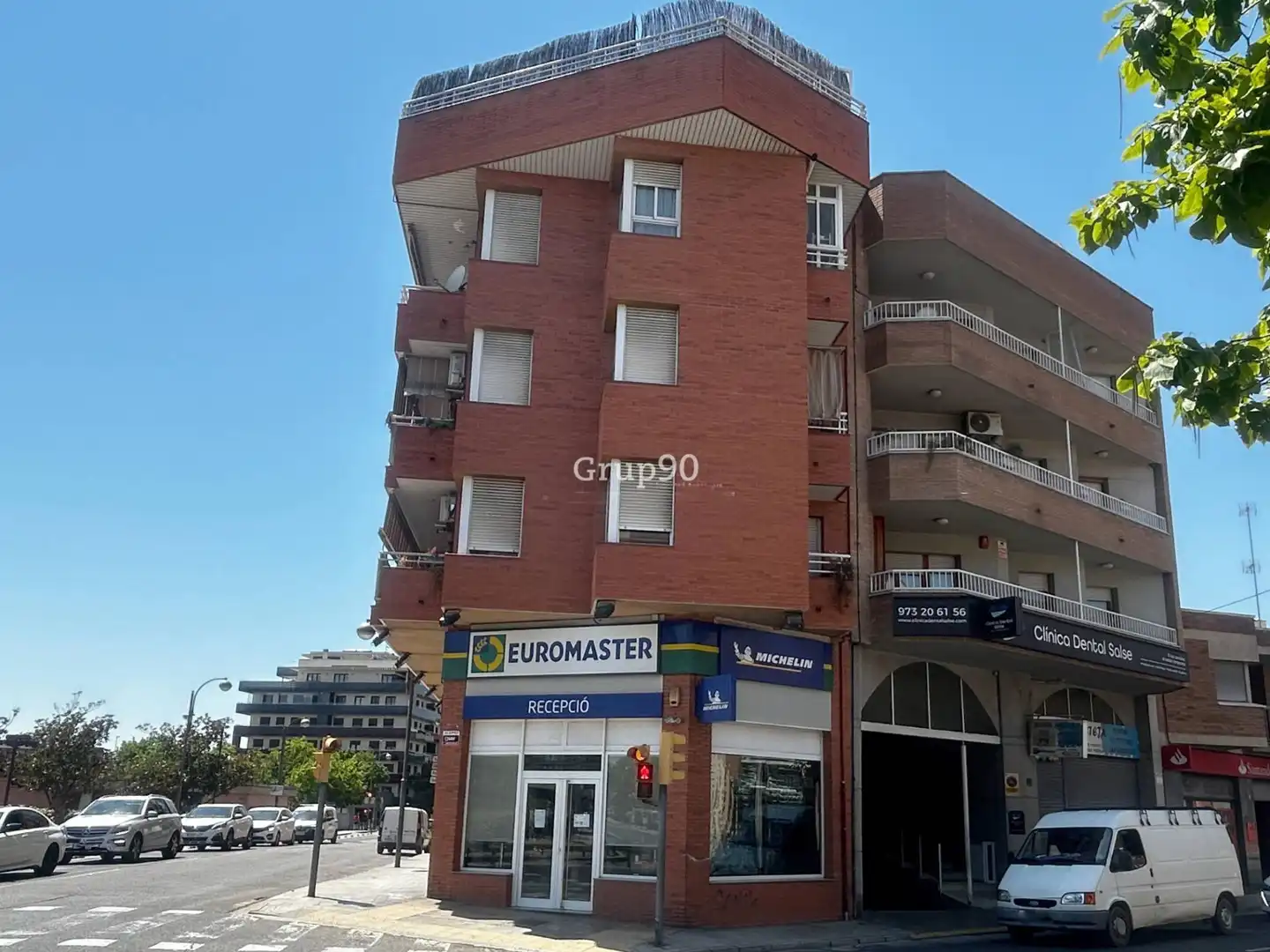 Außenansicht von Wohnungen zum Verkauf in Lleida mit Heizung und Balkon