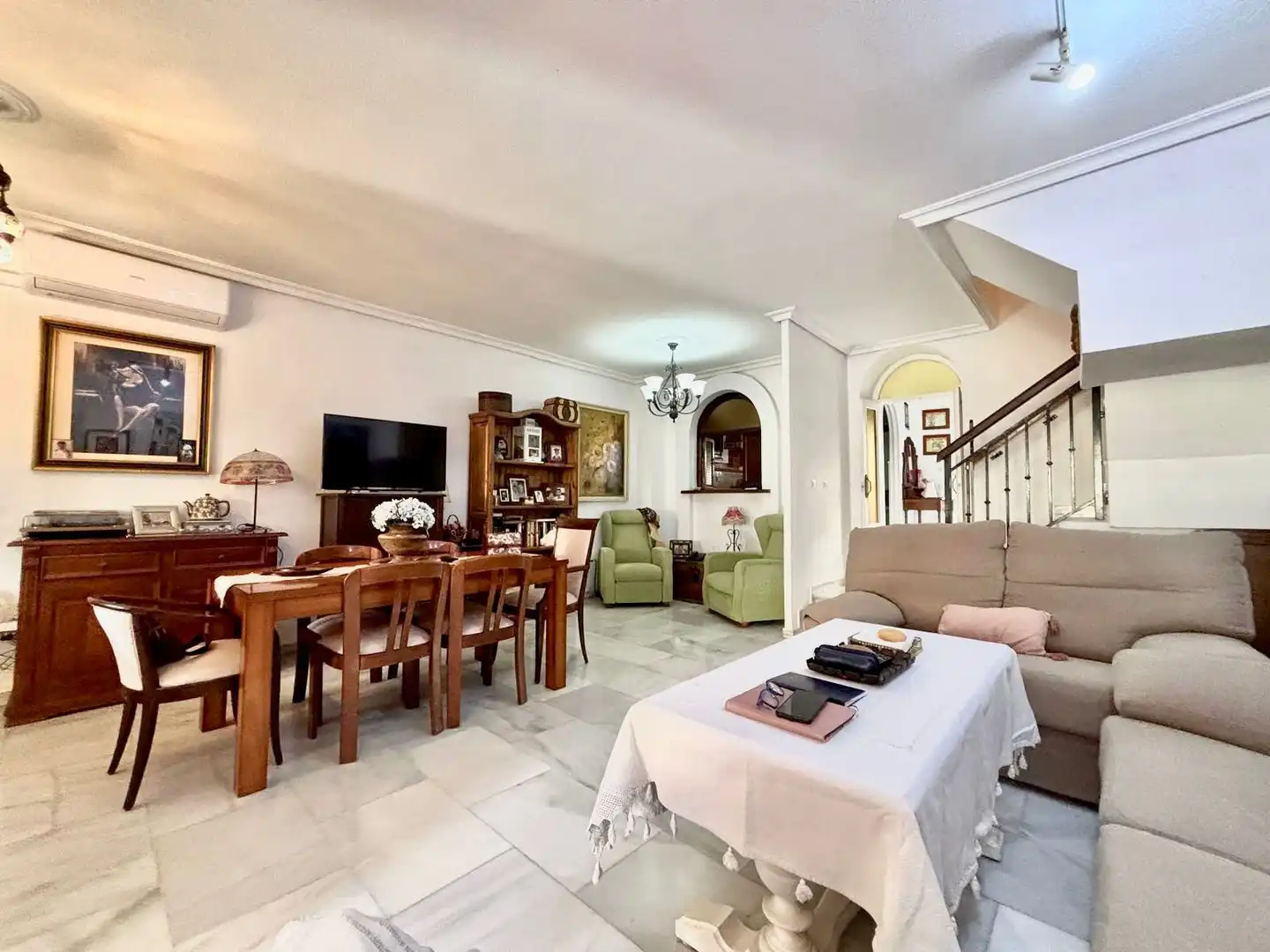 Living room of Duplex for sale in Benalmádena  with Air Conditioner