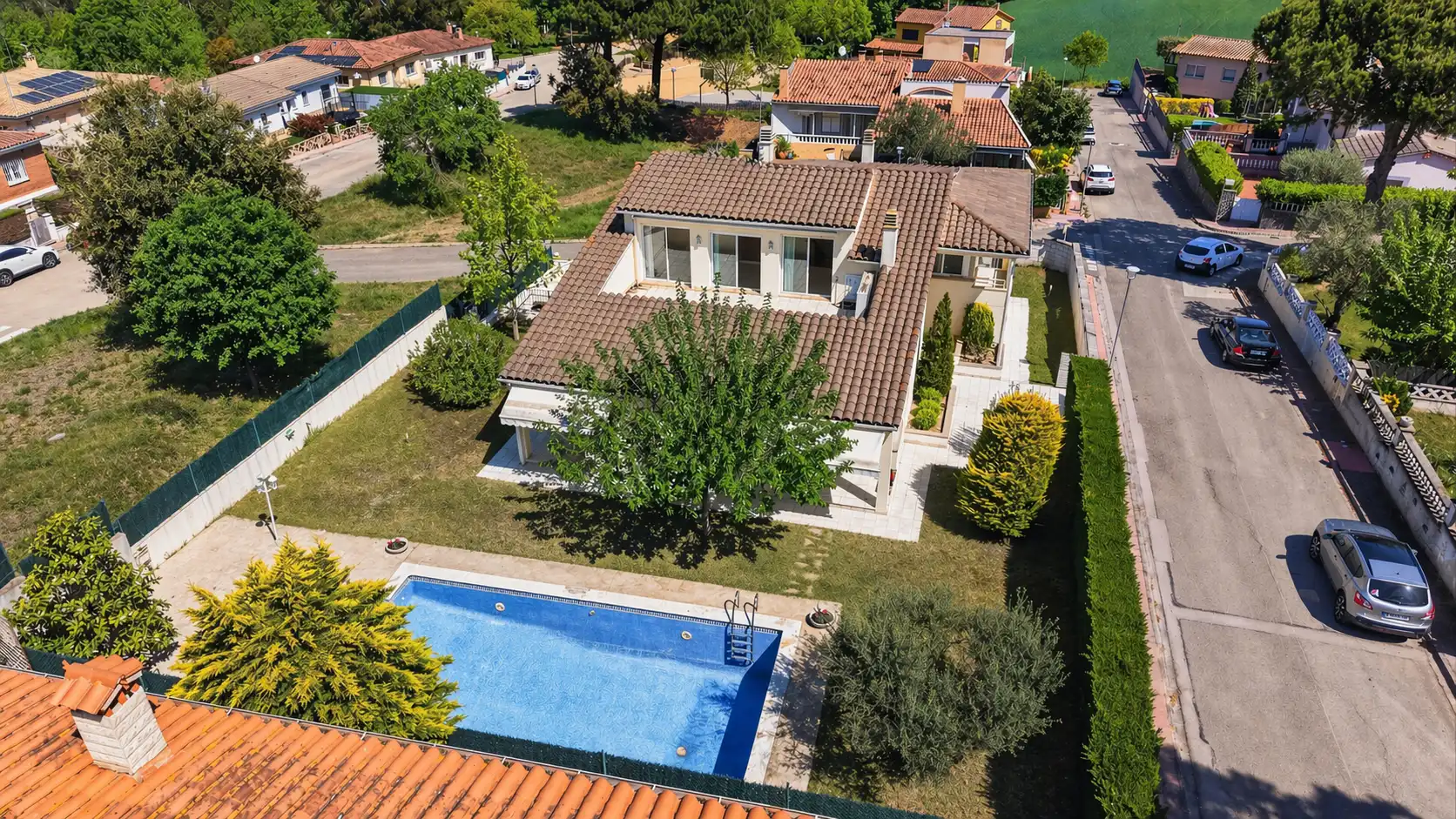 Vista exterior de Casa o chalet en venta en Aiguaviva con Aire acondicionado, Calefacción y Jardín privado