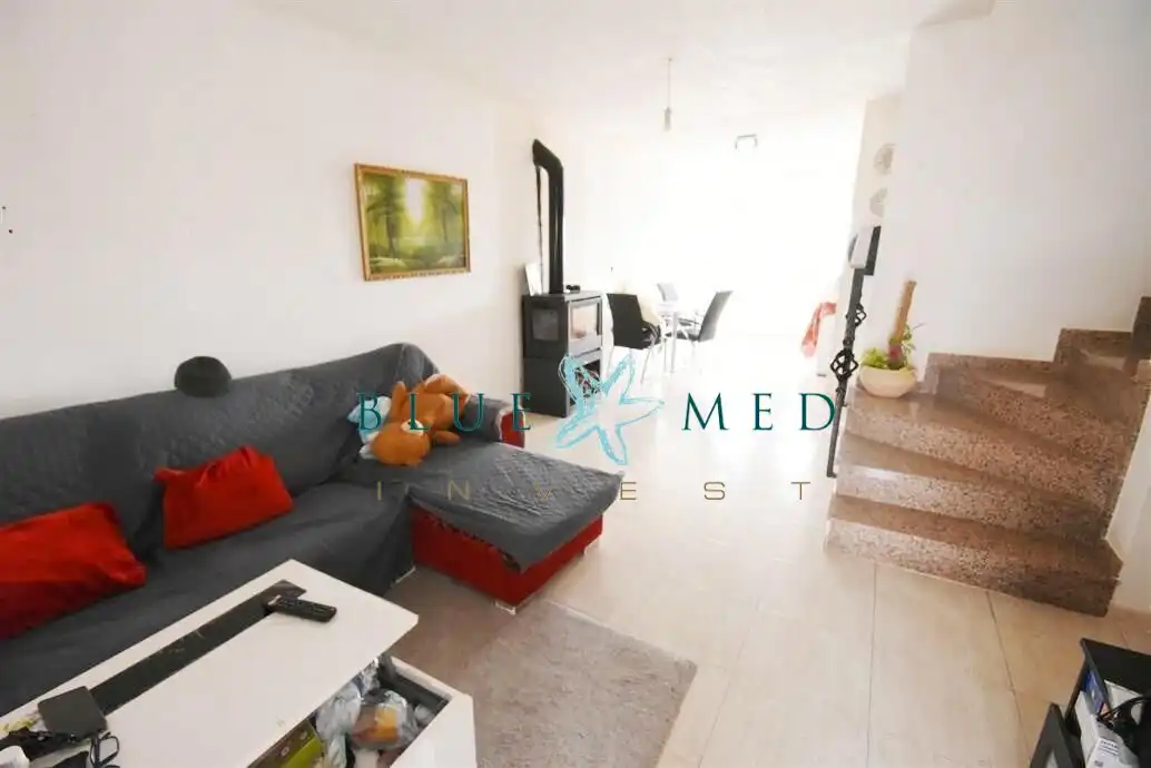 Sala de estar de Casa o chalet en venta en Mazarrón con Jardín privado y Piscina comunitaria