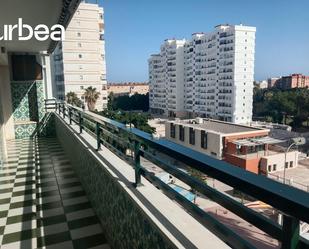 Exterior view of Flat for sale in Málaga Capital  with Private garden, Terrace and Alarm