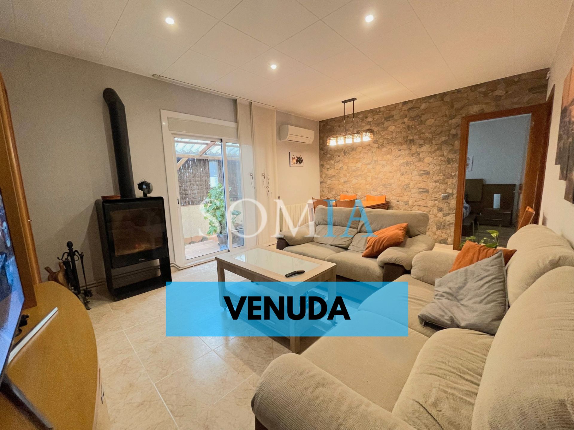 Bedroom of Planta baja for sale in Santa Maria de Palautordera  with Heating, Private garden and Parquet flooring