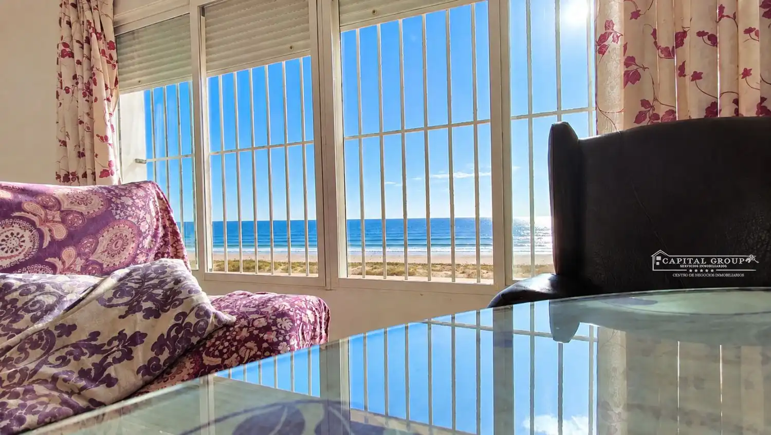 Living room of Houses for sale in Punta Umbría  with Private garden, Terrace and Furnished