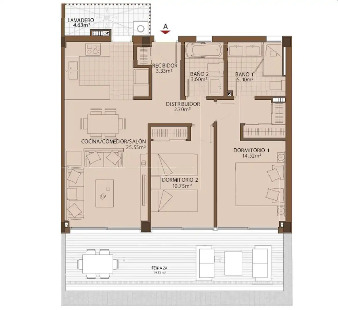 Apartament amb ascensor en venda a Torreblanca del Sol, imagen 2