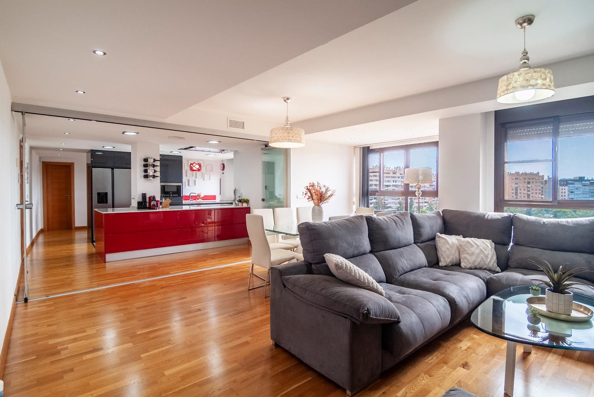 Living room of Flat for sale in Alicante / Alacant  with Air Conditioner, Heating and Private garden
