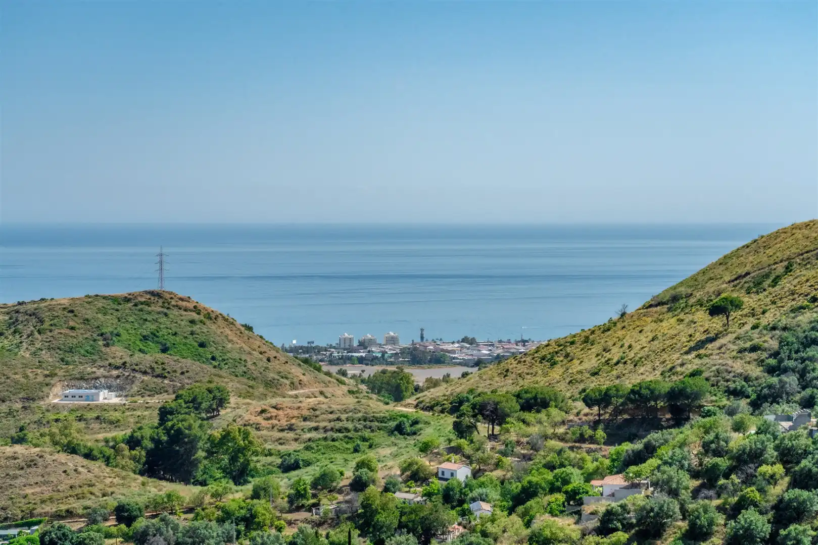 Vista exterior de Apartamento de alquiler en Ojén con Aire acondicionado, Calefacción y Terraza