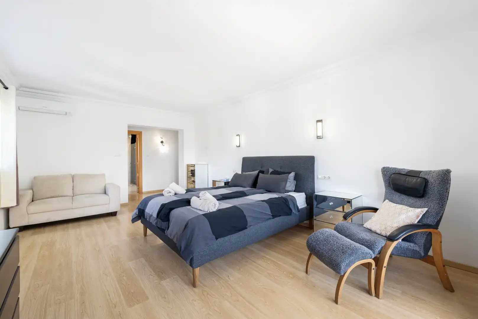 Bedroom of Houses for sale in Mijas  with Air Conditioner, Private garden and Terrace