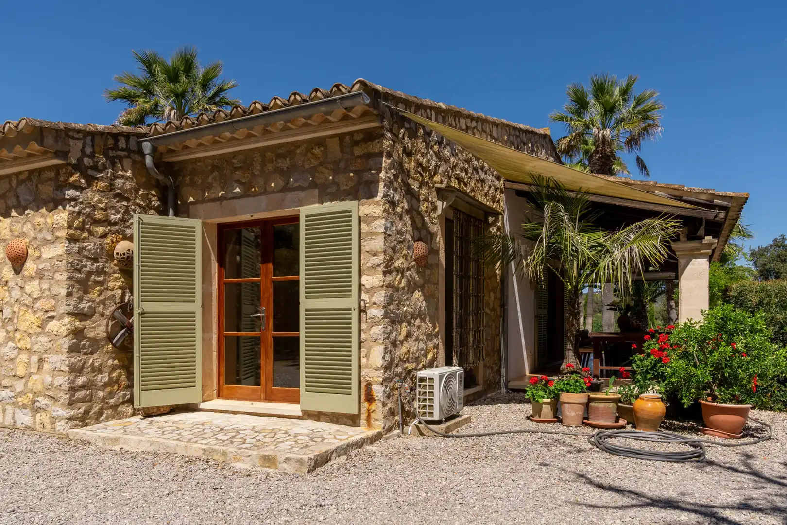 Exterior view of Country homes for sale in Artà  with Air Conditioner, Heating and Terrace