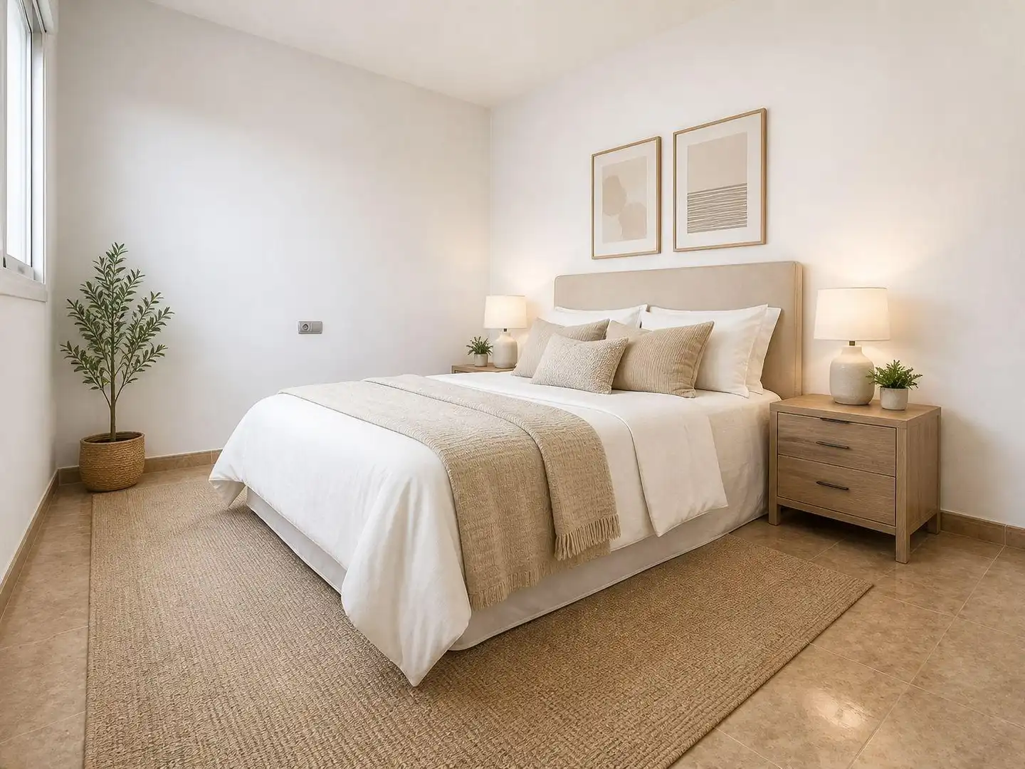 Schlafzimmer von Wohnung zum Verkauf in Ceutí mit Abstellraum und Möbliert