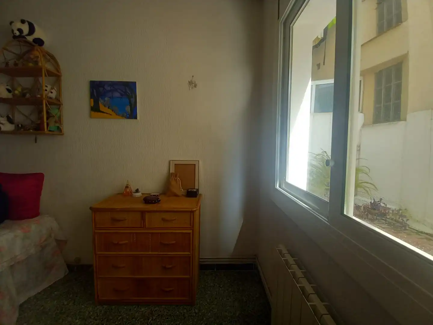 Schlafzimmer von Wohnung zum Verkauf in Badalona mit Klimaanlage, Heizung und Terrasse