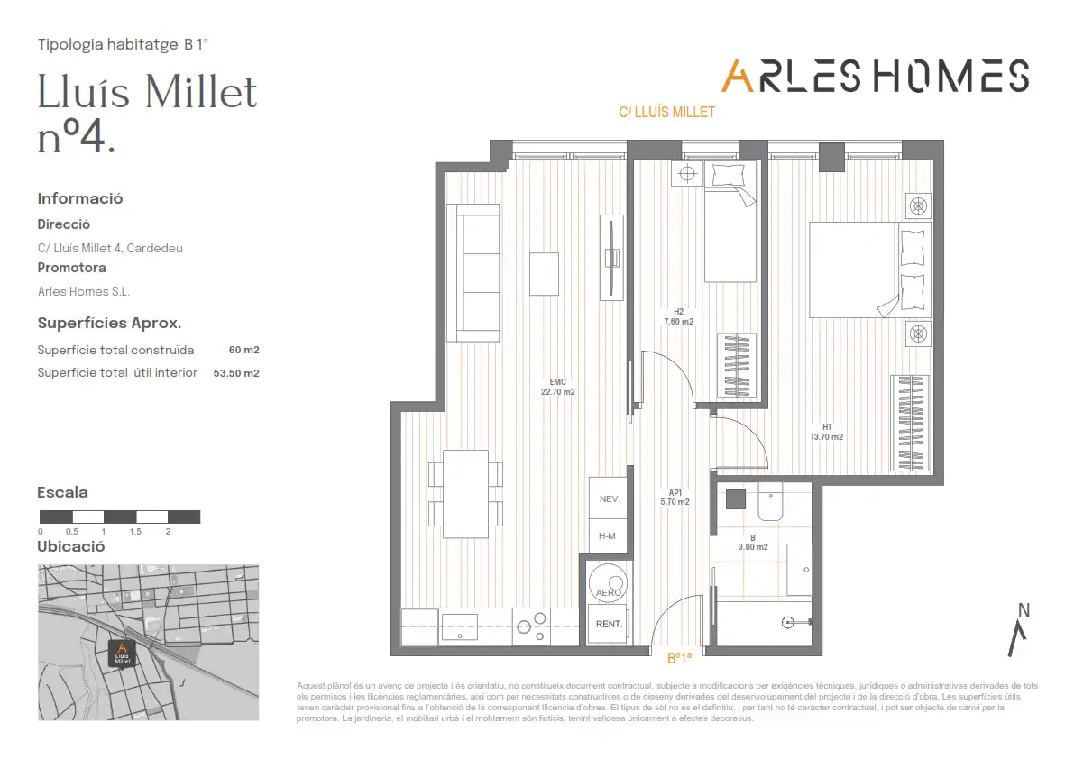 Dúplex en venta en Carrer Lluís Millet, 4, Cardedeu