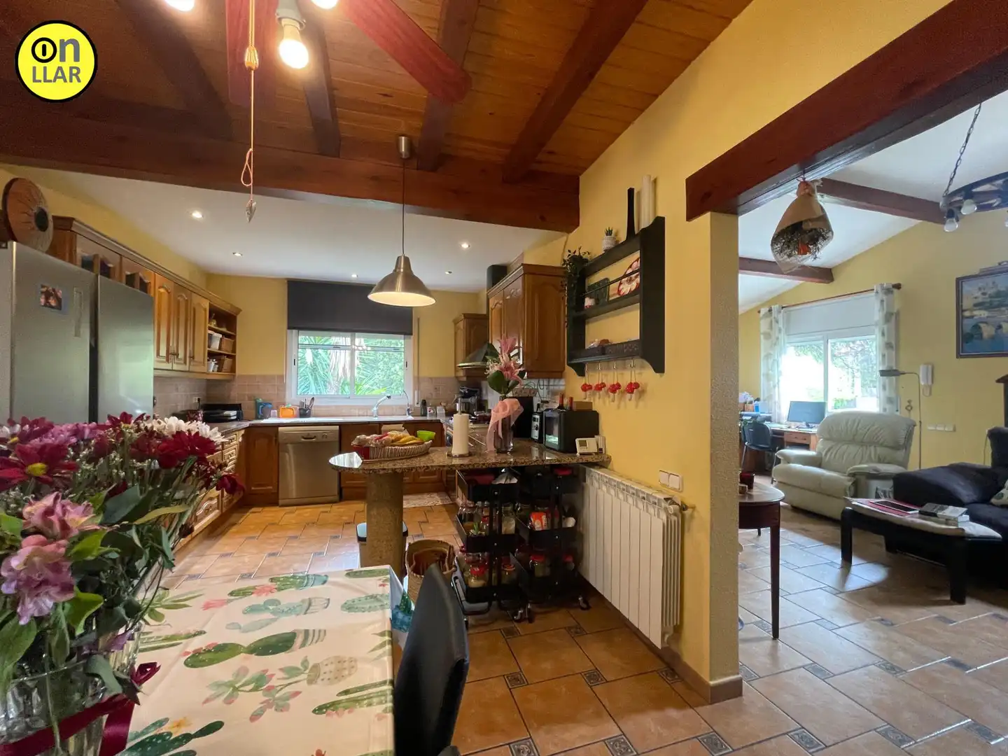 Cocina de Casa o chalet en venta en L'Ametlla del Vallès con Calefacción, Jardín privado y Terraza