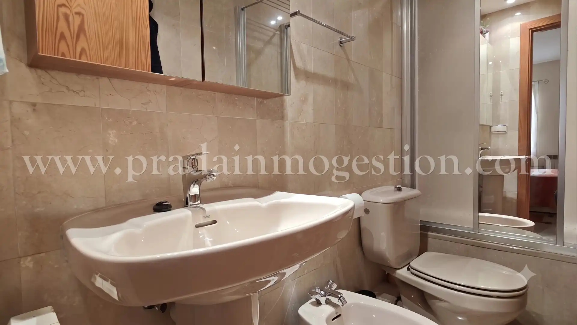 Bany de Apartament en venda en  Palma de Mallorca amb Aire condicionat, Calefacció i Parquet