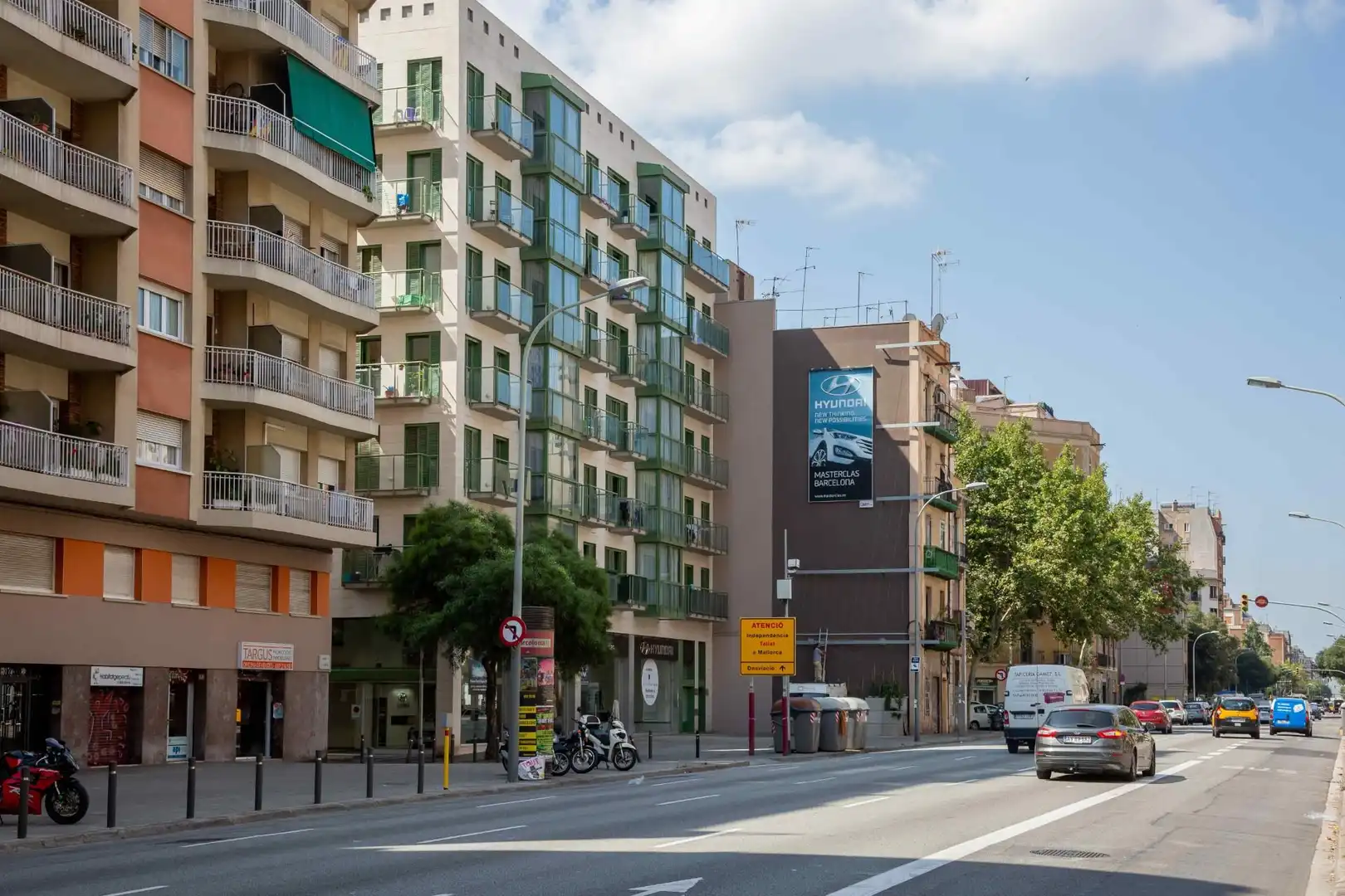 Vista exterior de Garatge de lloguer en Barcelona