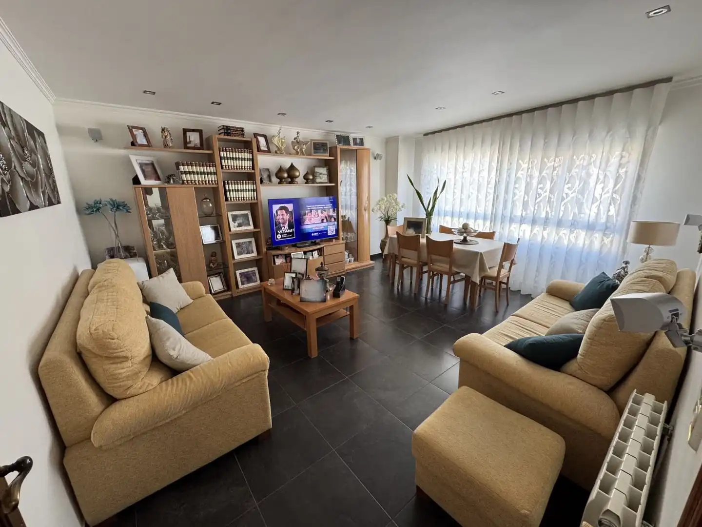 Living room of Flat for sale in Lorca  with Air Conditioner, Heating and Terrace