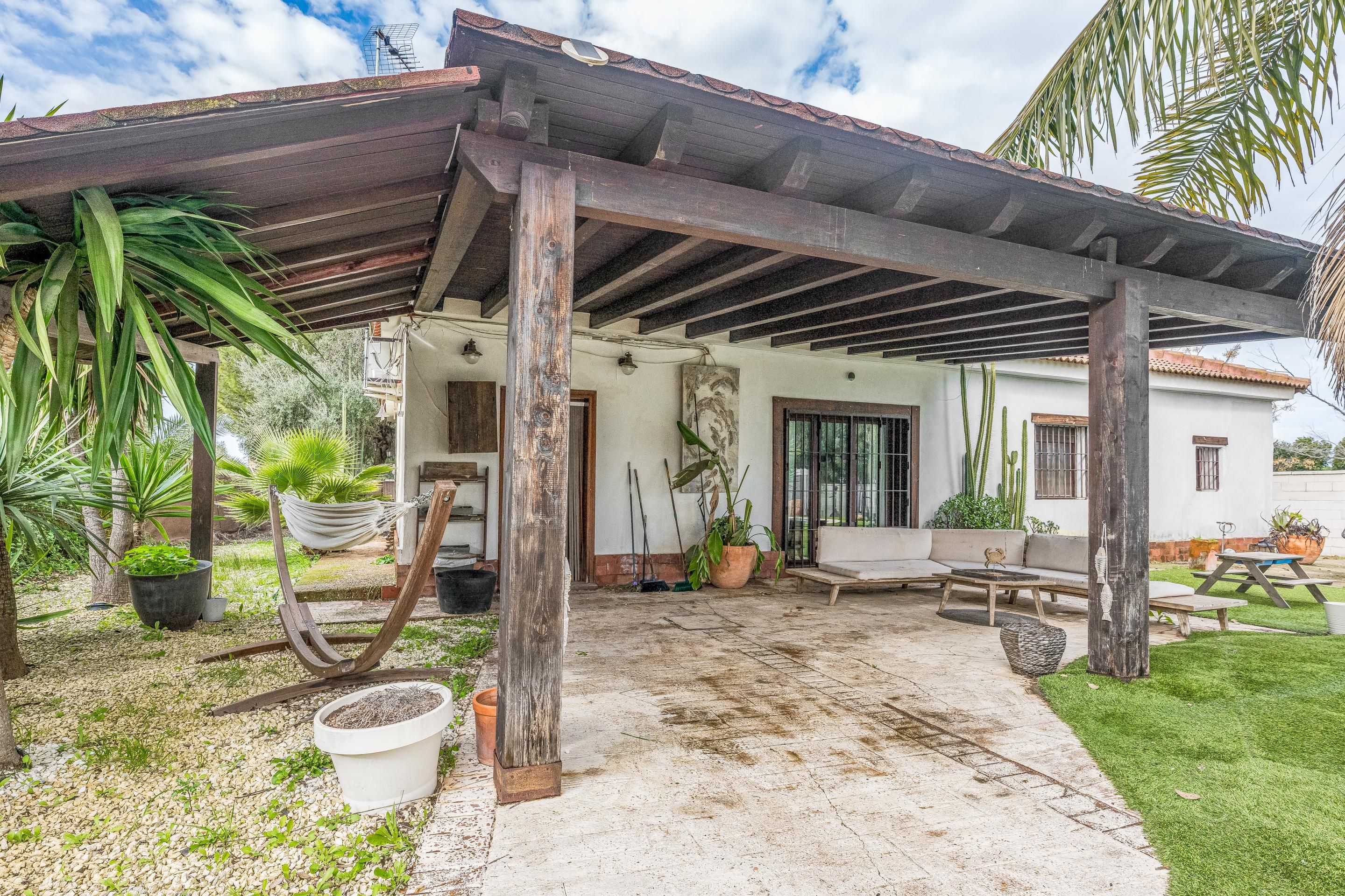 Garden of House or chalet for sale in Carmona  with Air Conditioner, Private garden and Terrace