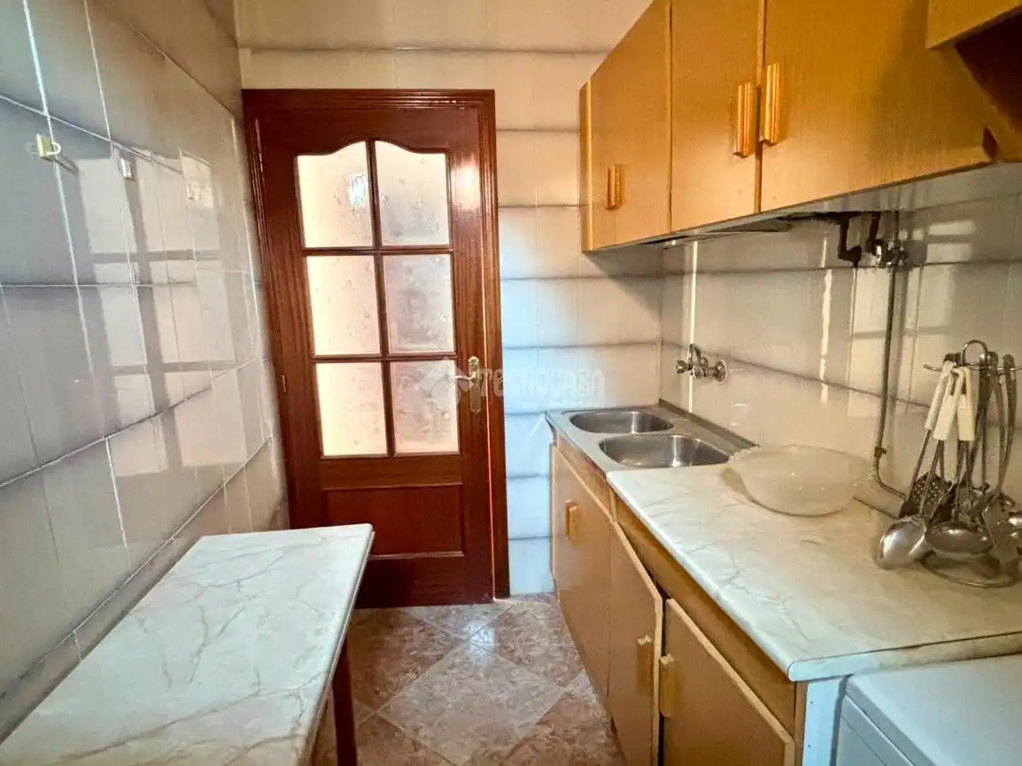 Cuina de Casa adosada en venda en Jódar amb Terrassa i Balcó