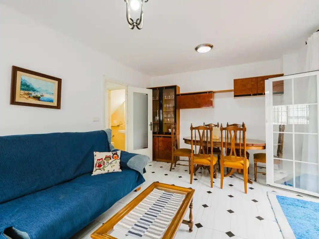 Sala de estar de Casa adosada en venta en Torrox con Aire acondicionado, Calefacción y Terraza