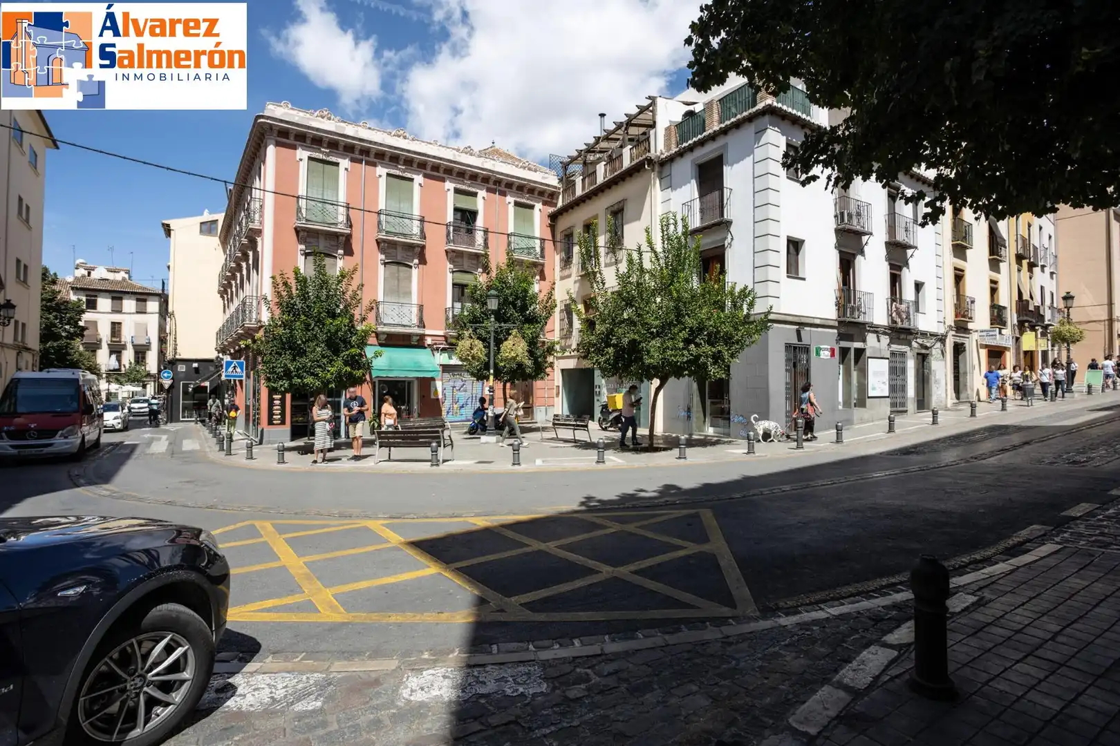 Exterior view of Flat for sale in Granada  with Air Conditioner