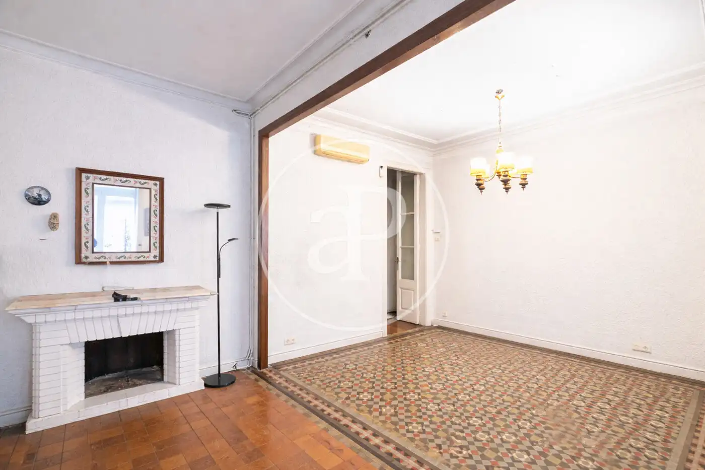 Sala de estar de Piso en venta en Barcelona con Aire acondicionado, Calefacción y Balcón
