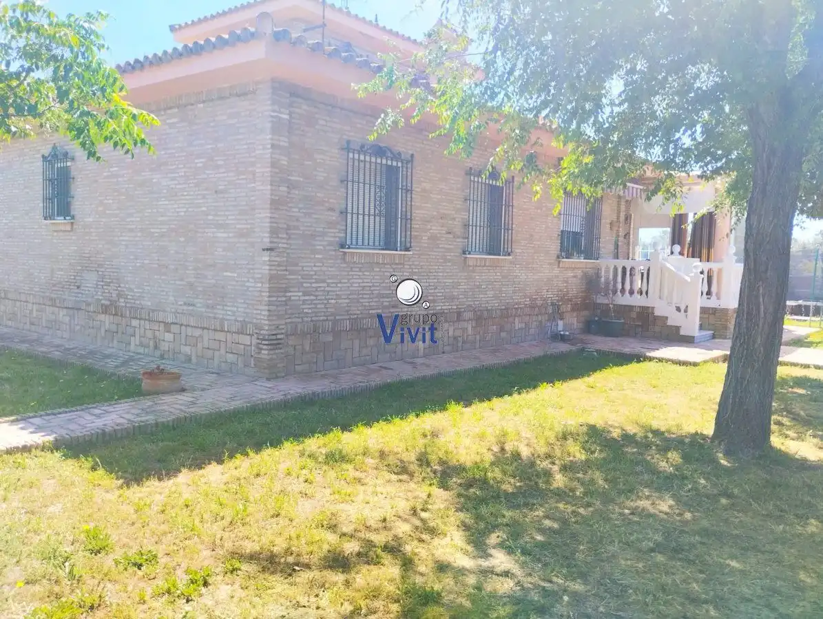 Vista exterior de Casa o chalet en venta en Carmona con Aire acondicionado, Jardín privado y Trastero