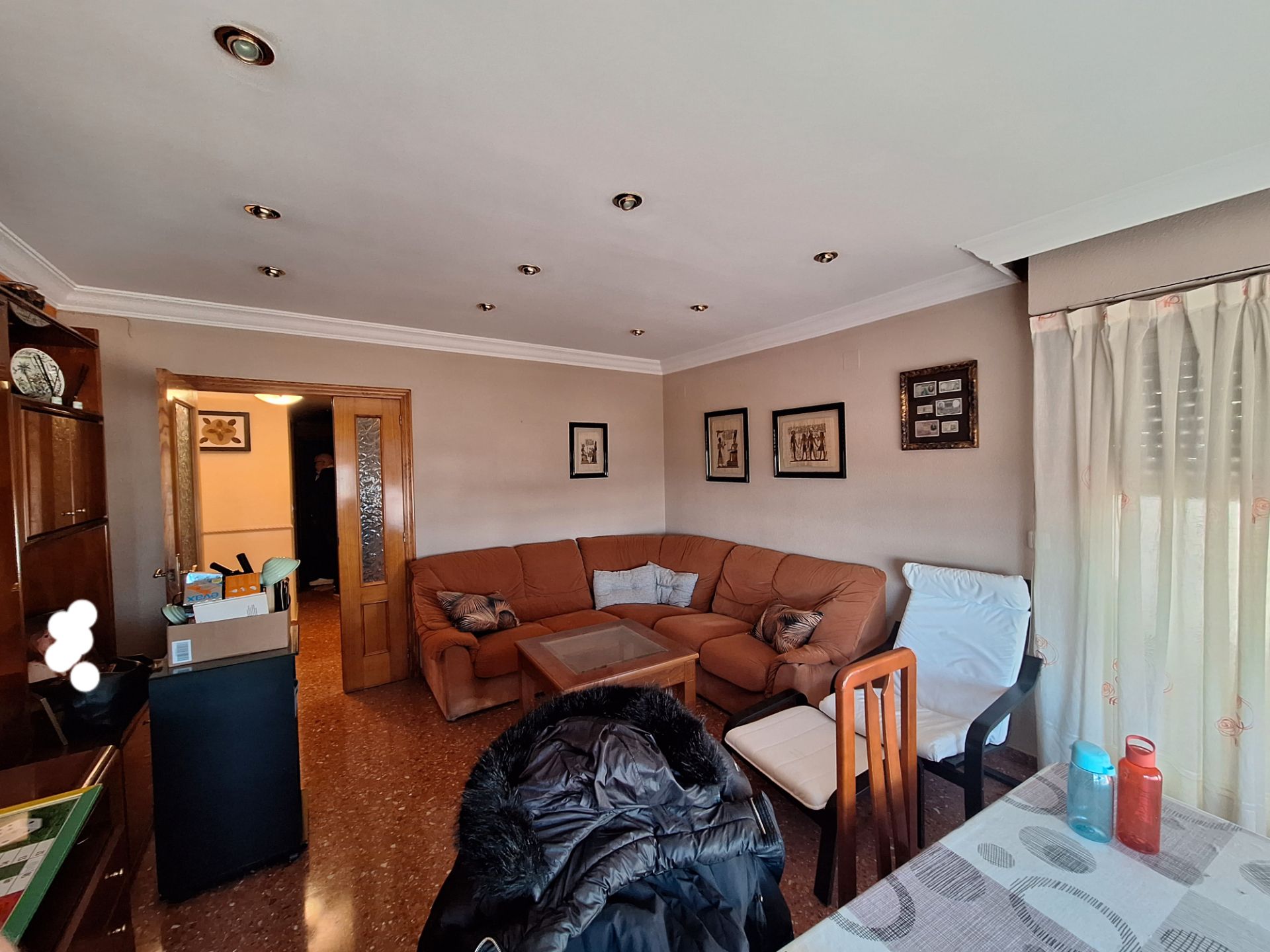 Sala de estar de Piso en venta en Sueca con Balcón