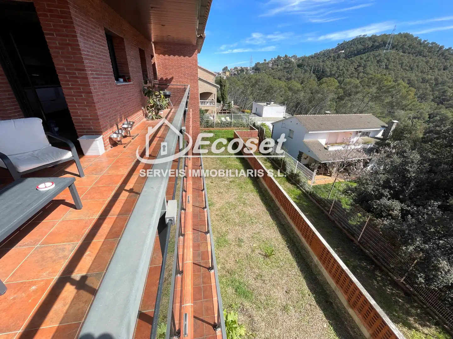 Terraza de Casa o chalet en venta en Cervelló con Calefacción, Jardín privado y Terraza