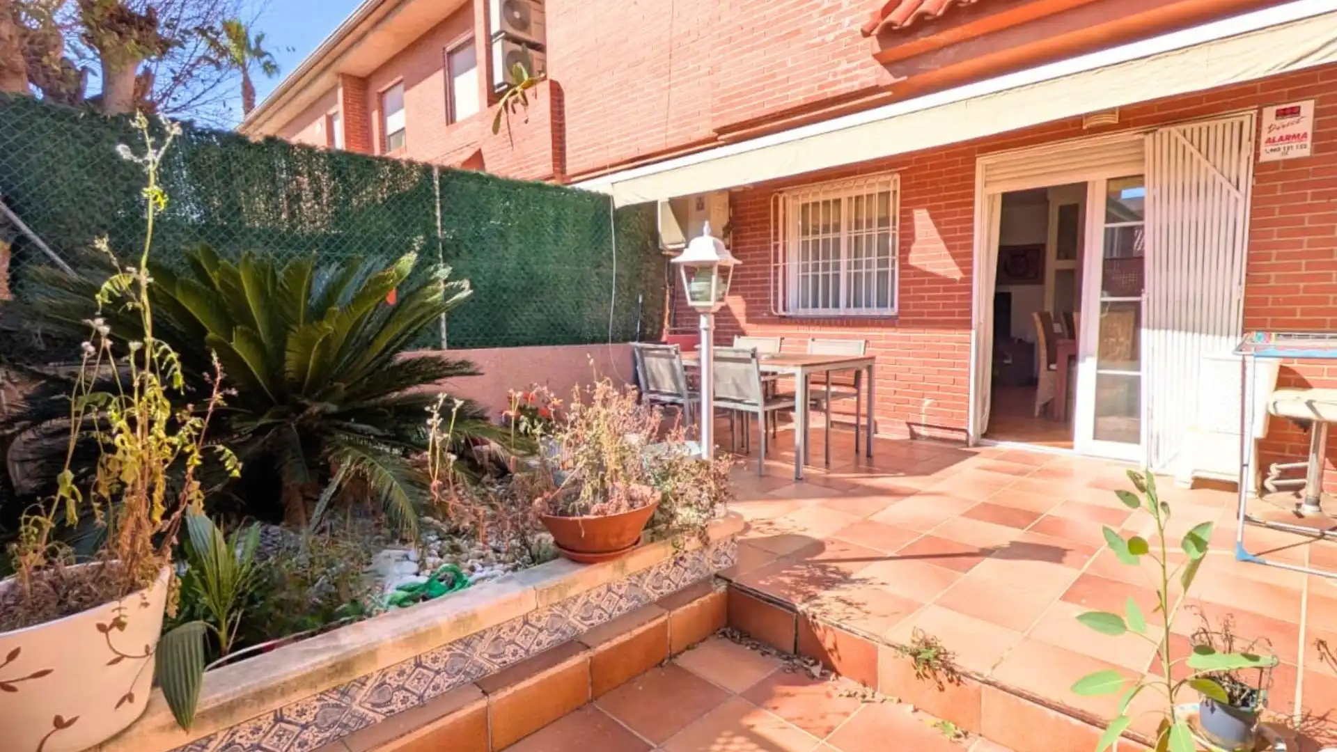 Jardín de Casa o chalet en venta en  Murcia Capital con Aire acondicionado, Jardín privado y Terraza