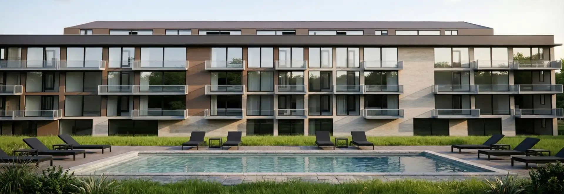 Vista exterior de Piso en venta en Figueres con Calefacción, Terraza y Piscina