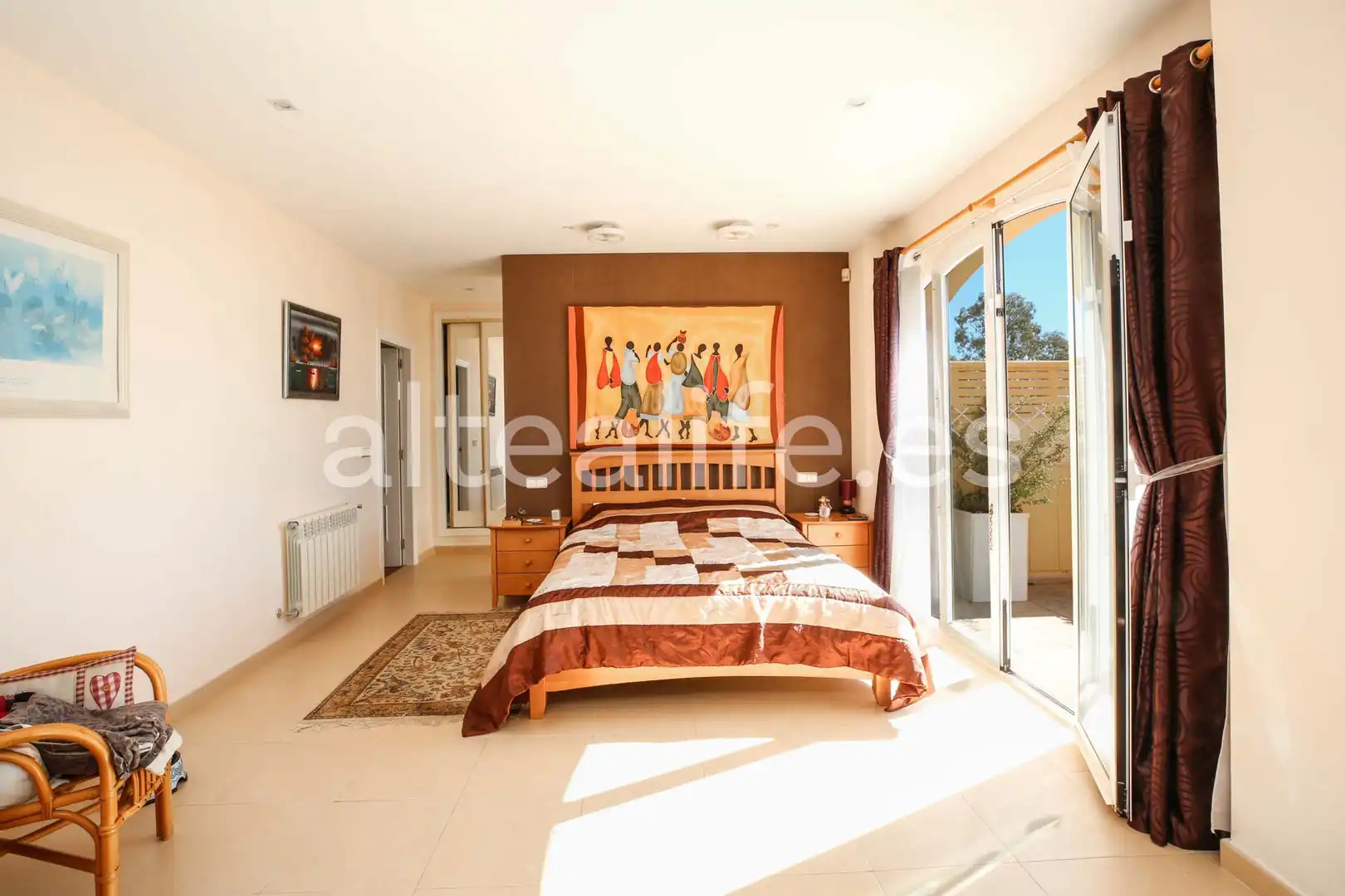 Habitación de Casa o chalet en venta en Altea con Aire acondicionado, Calefacción y Jardín privado