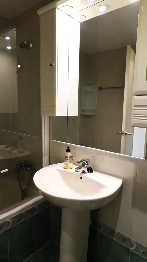 Bany de Apartament en venda en L'Alfàs del Pi amb Aire condicionat, Moblat i Piscina comunitària