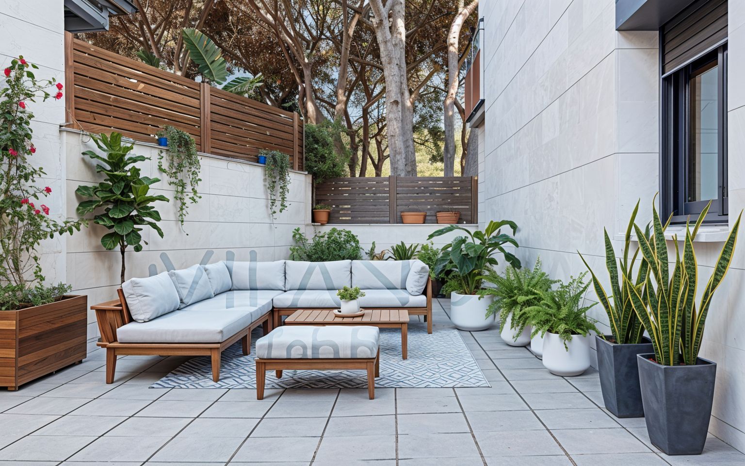 Terrasse von Wohnung zum Verkauf in Cambrils mit Klimaanlage, Heizung und Privatgarten