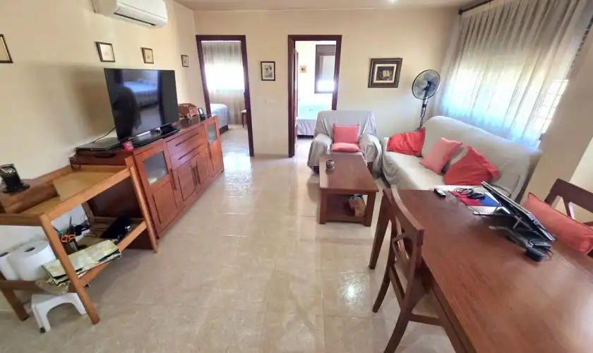 Sala de estar de Piso en venta en Carboneras con Aire acondicionado, Trastero y Amueblado