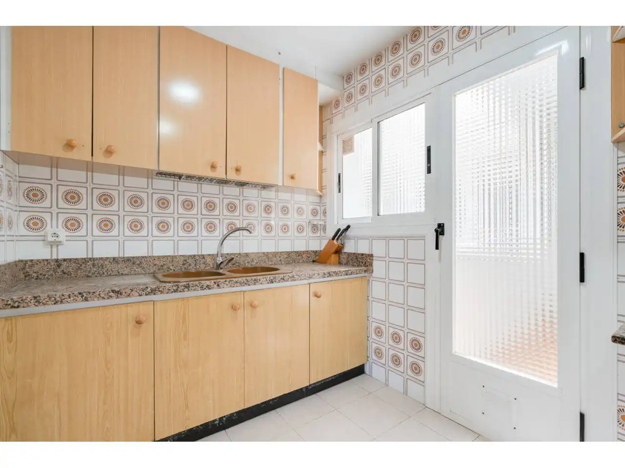 Kitchen of Flat for sale in Terrassa  with Heating and Balcony